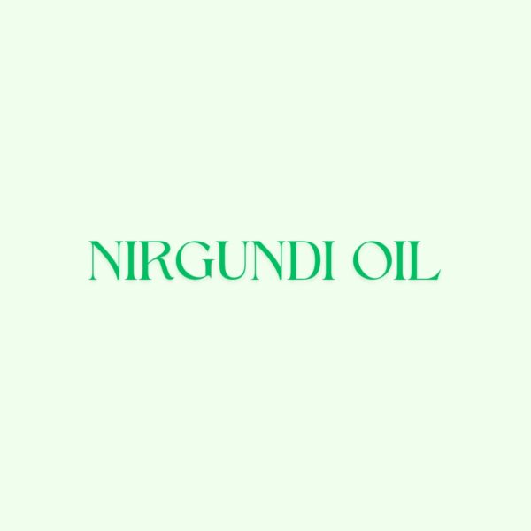 Nirgundi Oil 50ml